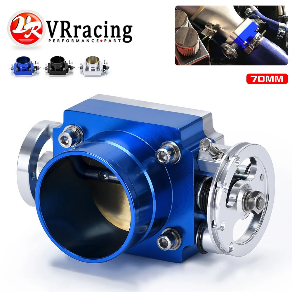 VR - NEW THROTTLE BODY 70MM THROTTLE BODY PERFORMANCE INTAKE MANIFOLD BILLET ALUMINUM HIGH FLOW VR6970