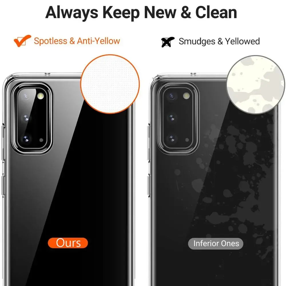 For Samsung Galaxy S10 Lite Case Slim Soft Clear TPU Phone Cases For Samsung Note 10 Lite S10Lite Note10 Lite Coque